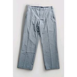 Men's Izod Gray Golf Pants Poly Blend 36 X 30